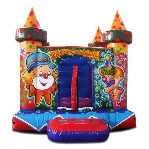 Castelo Inflável 2000 Bolinhas - 4m x 4m x 2,5m