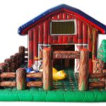 Celeiro Inflável Gigante 8m x 6m x 5m-0