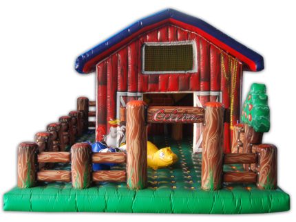 Celeiro Inflável Gigante 8m x 6m x 5m-0