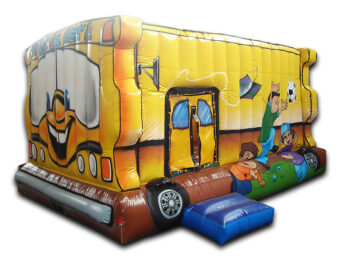 Pula-Pula Ônibus Inflável - 3m x 5m x 2,8m-0