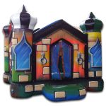 Castelo Inflável Alladin - 3,5m x 3,5m x 3.2m