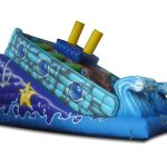 Tobogã Inflável Titanic - 5m x 9m x 5,5m