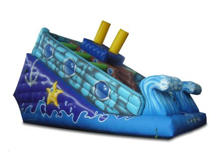 Tobogã Inflável Titanic - 5m x 9m x 5,5m