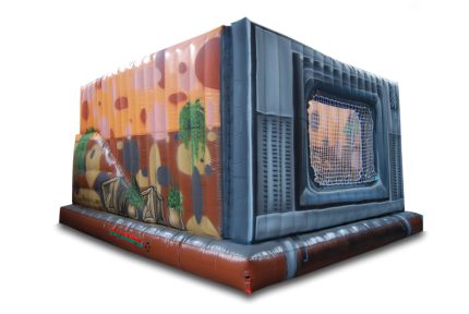Vila do Chaves Inflável - 5,2m x 6m x 3,2m-0