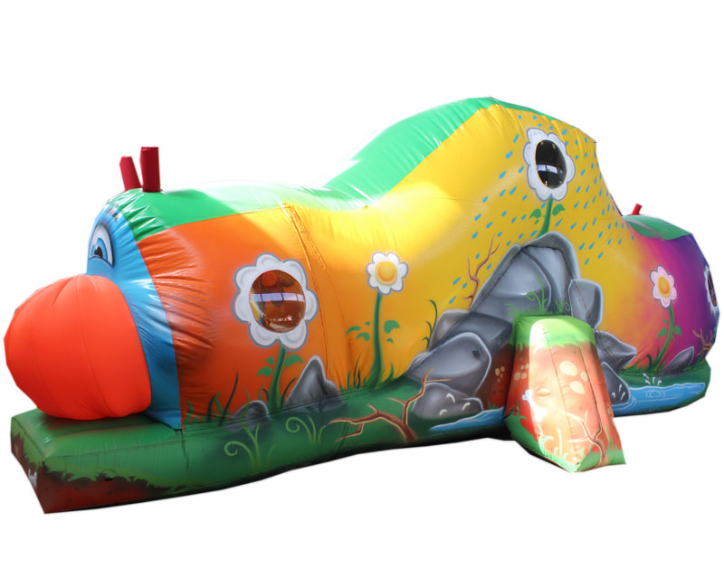 Lagarta Inflável - 1,6m(dia) x 13m x 2,3m