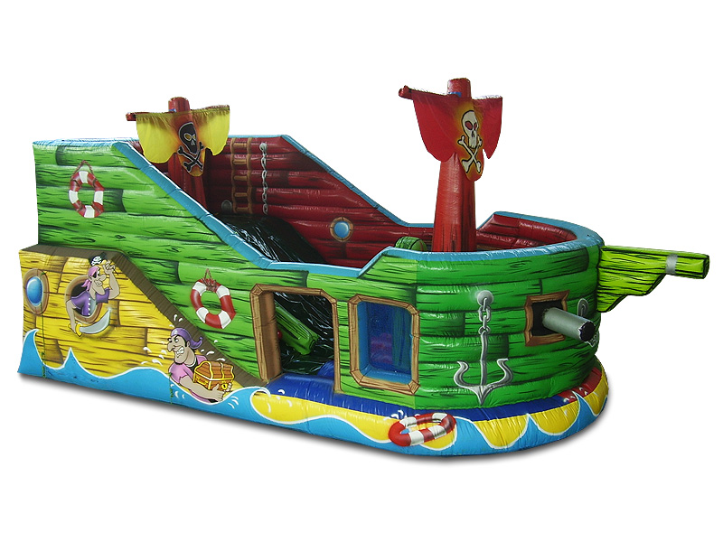 Barco Pirata Inflável - 4,5m x 8m x 4m-0