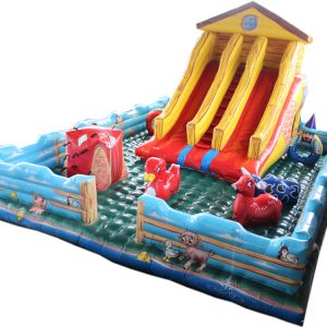 Fazenda Inflável Média - 8m x 10m x 5,5m