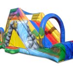 Escorregador Inflável 3 em 1 - 4,5m x 11m x 5m -0