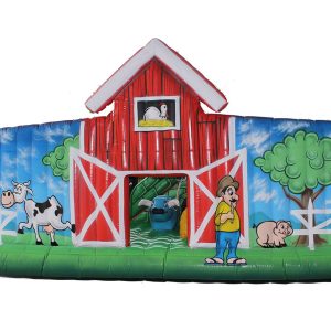Celeiro Inflável Médio - 6m x 7m x 4m