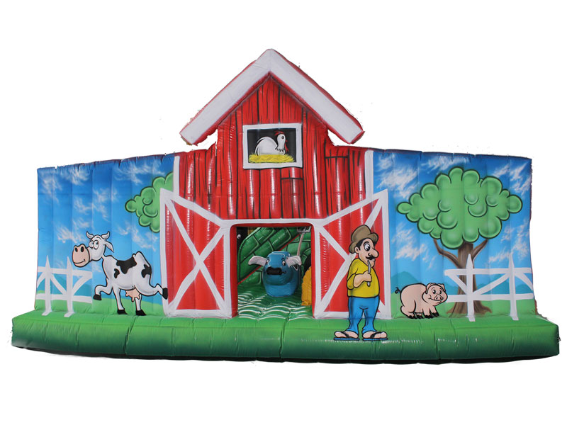 Celeiro Inflável Médio - 6m x 7m x 4m