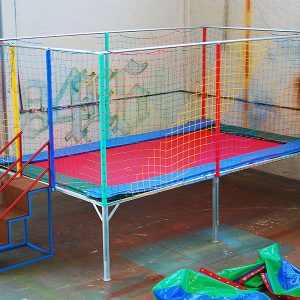 Cama Elástica Retangular Módulo1 - 2,8m x 4,6m x 2,7m-0