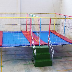 Cama Elástica Retangular Módulo2 - 4,6m x 5,6m x 2,7m-0