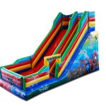Tobogã Inflável Tradicional - 5m x 9m x 5,5m-0