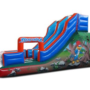 Tobogã Inflável Tradicional - 2.80m x 6,5m x 3,6m