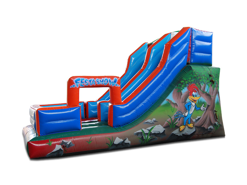 Tobogã Inflável Tradicional - 2.80m x 6,5m x 3,6m Tobogã Inflável Tradicional - 2.80m x 6,5m x 3,6m