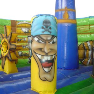 Barco Pirata Inflável Gigante - 5m x 9m x 5m-262