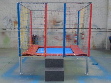 Cama Elástica Quadrada Módulo3 - 2m x 6m x 2,7m-0