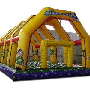 Futebol no Colchão Coberto Grande - 5m x 10m x 4m-0