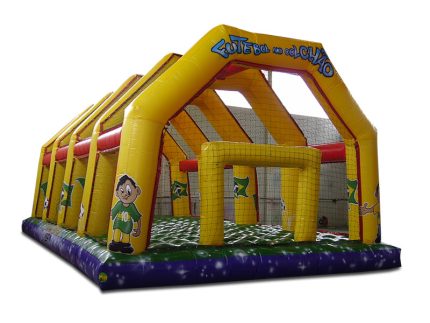 Futebol no Colchão Coberto Grande - 5m x 10m x 4m-0