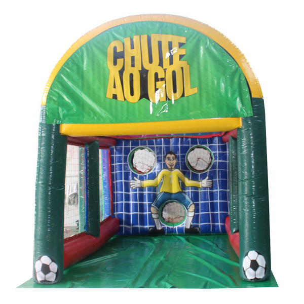 Chute ao Gol Inflável - 3m x 4m x 3,7m-0 Chute ao Gol Inflável - 3m x 4m x 3,7m-0