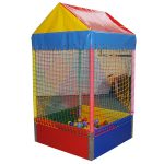 Piscina Casinha 1000 Bolinhas - 1,1m x 1,1m x 2,1m-0