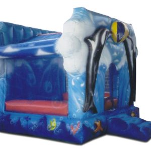 Piscina Golfinhos Inflável - 2000 Bolinhas - 3m x 3m x 3m