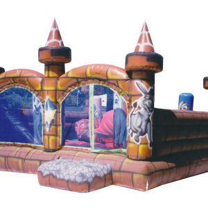 Castelo Inflável Grande 101 - 5m x 5m x 3.2m