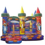 Castelo Inflável EURO107 Médio - 4m x 4m x 3.2m