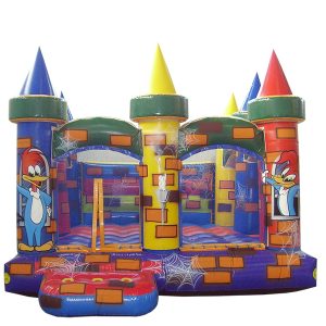 Castelo Inflável EURO107 Médio - 4m x 4m x 3.2m