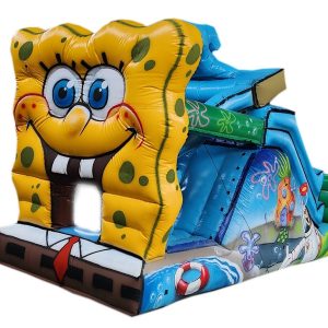 Bob Esponja Inflável 2m x 5,5m x 3,3m-1125
