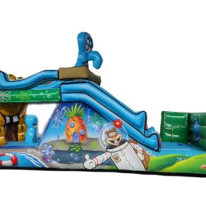 Bob Esponja Inflável 2m x 5,5m x 3,3m-1124