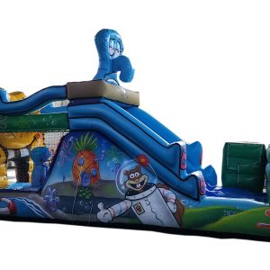 Bob Esponja Inflável 2m x 5,5m x 3,3m-1123