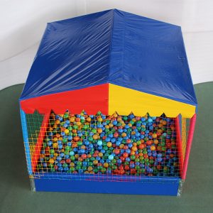 Piscina Casinha 1500 Bolinhas - 2m x 2m x 1,80m-823