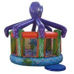 Pula-Pula Polvo Inflável - 3m x 3m