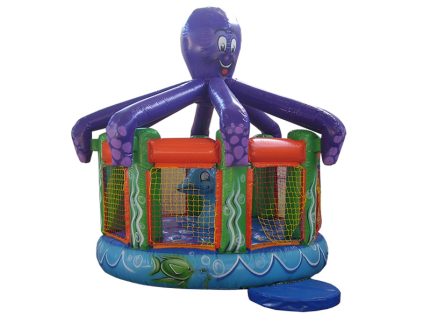 Pula-Pula Polvo Inflável - 3m x 3m