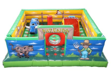 Kid Play Fazenda Inflável 4,5m x 5m