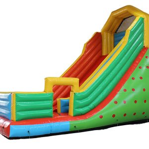 Tobogã Inflável Casinha - 4m x 8,50m x 6,5m