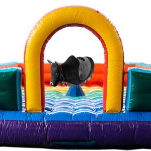 Touro Mecânico Inflável - 4,5m x 4,50m x 2,20m