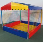 Piscina de Bolinhas Casinha - 2m x 2m x 1,8m- sem bolinhas-0