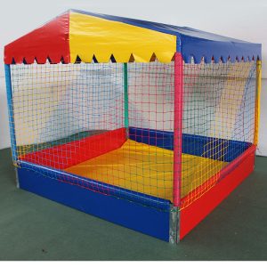Piscina de Bolinhas Casinha - 2m x 2m x 1,8m- sem bolinhas-0