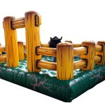 Touro Mecânico Inflável Fantasia Premium - 4,5m x 4,50m x 2,20m