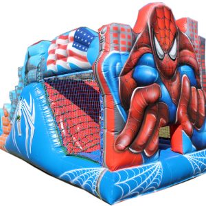 Tobogã Pula-Pula com Escorregador do Aranha -3m x 7m x 3,3m
