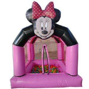 Piscina de bolinhas Inflável da Minnie - 1000 Bolinhas - 2,20m x 2,20m x 2,30m-thumbnail