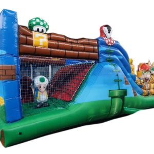 Super Mario 3 em 1 Inflável 3m x 7m x 3,3m-1033
