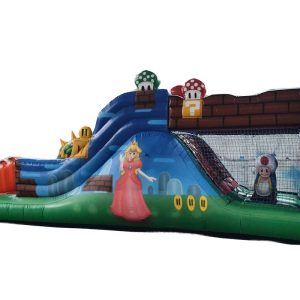 Super Mario 3 em 1 Inflável 3m x 7m x 3,3m-1035