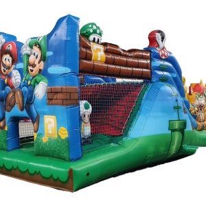 Super Mario 3 em 1 Inflável 3m x 7m x 3,3m-0