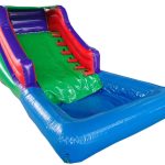 Splash Tobogã Inflável com Piscina - 2,30m x 5m x 2,5m-0