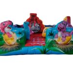 Dinolandia 3D Inflável - 4,20m x 4,40m x 2,30m-0