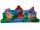 Dinolandia 3D Inflável - 4,20m x 4,40m x 2,30m-0