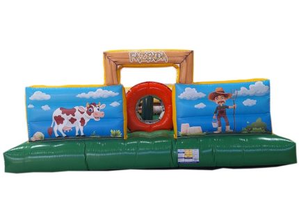 Rancho Divertido Inflável - 5m x 4,5m -0